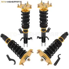 13331627 Higher-autoparts Coilovers Suspension Set For 2007-2011 Honda Crv 2.4l Adj. Height Struts Shocks 13331627 Higher-autoparts Coilovers Suspension Set For 2007-2011 Honda Crv 2.4l Adj. Height Struts Shocks