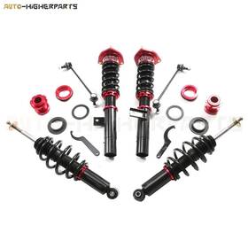 13331642 Higher-autoparts Coilovers For 2003-2007 Volkswagen Golf Struts Suspension Spring Kits Adj Height
