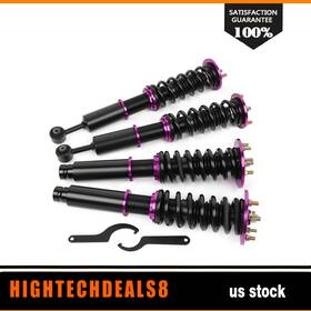 Hd119033801 Hightechdeals8 Coilovers For Honda Accord 1998-2002 Struts Adjustable Height Shock Absorber
