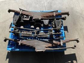 518.111108 Hino Used 08 258 Pair Rear Leaf Springs 14 17.5k Lb Shipped Los Angeles