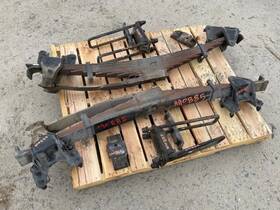 518.111110 Hino Used 2010 165 Pair Rear Leaf Springs 11 000lb Gvw Shipped 30192