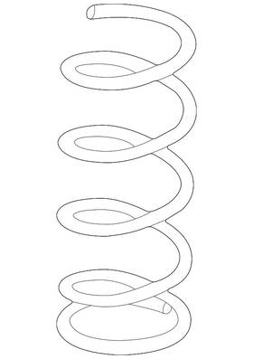 51401-s0x-a12 Honda Genuine Spring Front Showa