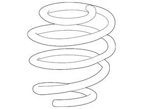 51406-t2a-a11 Honda Genuine Coil Spring