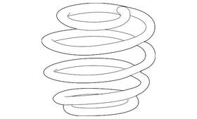 51406-tlb-a21 Honda Genuine Coil Spring