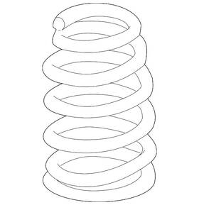 52441-t0h-a11 Honda Genuine Coil Spring