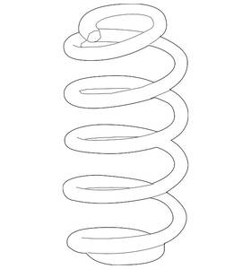 52441-t5r-a03 Honda Genuine Coil Spring