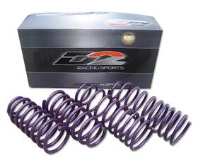 D-sp-hn-22 Honda D2 Pro Lowering Springs 2.0 Inch F/2.0 R For 06-11 Civic Si Lx Ex Dx