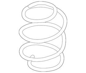 54630-g9500 Hyundai Genuine Coil Spring