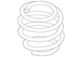 54630-n9ag0 Hyundai Genuine Coil Spring