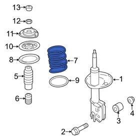 546303q314 Hyundai Oe For Sonata 2011-2014 Front Coil Spring
