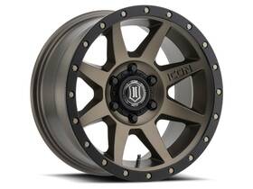 1817855557br Icon Rebound For 17x8.5 5x150 25mm Offset 5.75in Bs 110.1mm Bore Bronze Wheel