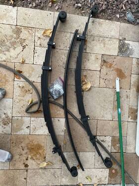 158505 Icon Vehicle Dynamics Multi-rate Rxt Rear Leaf Springs With Add In For Toyota Tacoma