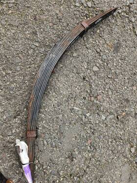 21-307 Ivr 63-79 Corvette C3 Rear Steel Leaf Spring Stock Used Nine Replacement