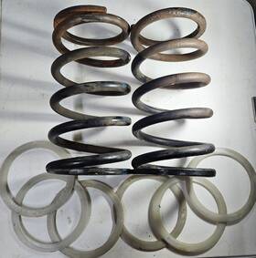 517-50496 Jaguar Xjs He Oem Coupe Front Coil Spring Set Fits 76-80 82-96 Free Shipping