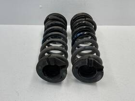 Hk83-5534-cc Jaguar 17 18 19 20 F-pace Rear Left And Right Coil Shock Spring Set 1483 Oem