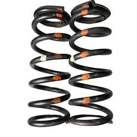 Jaguar Khw0026cl 97-06 Xkr X100 Rear Right And Left Suspension Coil Spring Set Of 2 Oem 80k