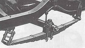 Mes008 Jc Chevrolet Chevy Gmc 1/2 Ton Truck Rear Leaf Spring Assembly Late 1936-1940