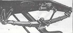 Mes117 Jc Chevrolet Chevy Gmc 1/2 Ton Truck Front Leaf Spring Assembly 1934-1936