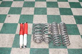 52088130aa Jeep 97-06 Wrangler 4.0l Aftermarket Struts Coil Springs Set 6x Lift Kit Assembly Wty