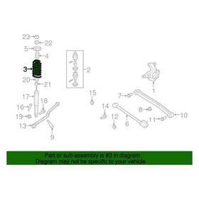 52126315ac Jeep Oe For Wrangler Jk 2018 Front Coil Spring
