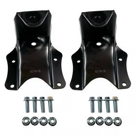 722-074 Jms-motor New 2pcs For 2003-2013 Ford E350 E450 E-250 Rear Leaf Spring Hangers
