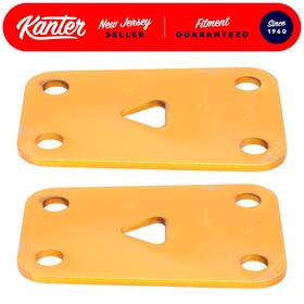 Sphar108 Kanter Auto Leaf Spring Reinforcement Plates 1965-1976 Dodge Dart And Plymouth Valiant