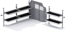 51trl Kargomaster Folding Shelf Leg Fits For Ford Transit Low
