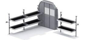 51trm Kargomaster Folding Shelf Leg Fits For Ford Transit Mid