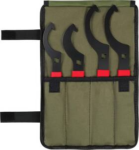 547725 Kei Project Universal Coilover Adjustment Spanner Wrench Set 4 Pc. Tool Kit For 4pcs