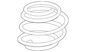 54630-r0050 Kia Genuine Coil Spring