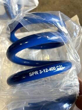 Spr3-12-400 King Shocks One Pair 3.0 Id Coil Spring 12x 400lb Like New
