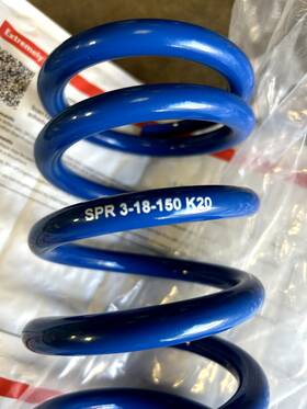 Spr3-18-150 King Shocks One Pair 3.0 Id Coil Spring 18 X 150lb Like New