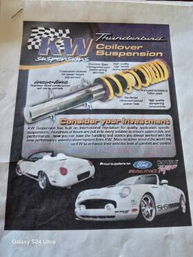 300-1013 Kw 2003 Ford Thunderbird V3 Coilovers