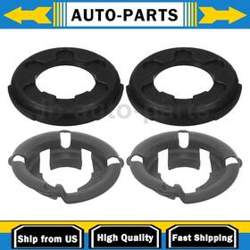 Lapa241101130596qy Kyb Shocks & Struts 4 Rear Upper Lower Coil Spring Insulator Fits 2003 2004 2005 Honda Accord