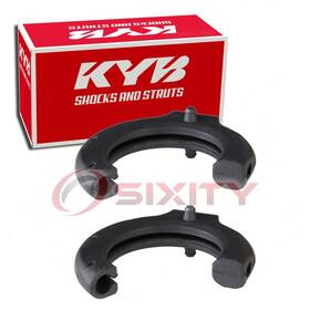 Sx-tdt0 Kyb 2 Pc Front Lower Coil Spring Insulators For 2007-2010 Acura Csx 2.0l L4 Ku