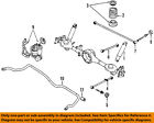 La0128012a Mazda Oem Mpv Rear Insulator