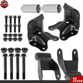 Ber265500 Labwork For Ford Ranger 1983-2007 2008 Rear Leaf Spring Hanger Bracket And Shackle Kit