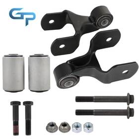Gre98330 Labwork Front Leaf Spring Shackle Bracket Kit Fit For Ford F-250 F-350 4wd 1980-1997 2pc