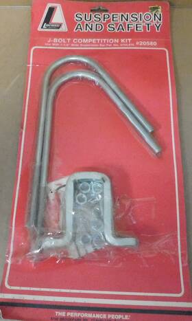 25080 Lakewood Industries J-bolt Traction Bar Hardware Kit