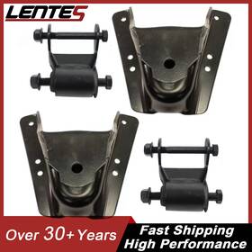 722-066 Lentes Rear Leaf Spring Shackles And Forward Hangers For Chevy 1973-1986 C10 Pickup