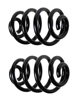 Lesjofors 4208445-set2 Set Of 2 Rear Coil Springs For Bmw E46 323ci 325ci 325xi 330ci