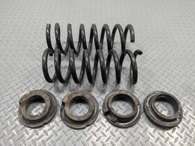 Dg9c-5560-hnd Lincoln 2013 - 2016 Oem Mkz Rear Right And Left Side Spring Air Coil Pair Black