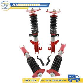 L119048top Linktop Full Coilover Kit For 13-18 Nissan Altima Sedan Coil Springs Suspension Struts