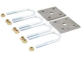 297426 Lippert Axle Mounting Kit 1.75 Inch Tube 3/8 -24 X 4 U-bolts