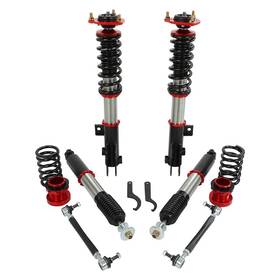 12435138 Luxfineparts Front Rear Coilovers Suspension Kits Fits 2015-19 Hyundai Sonata Adj.height