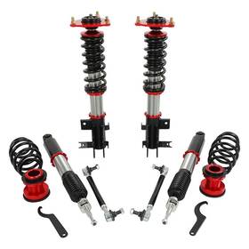 12435140 Luxfineparts Front Rear Coilovers Suspension Kits Fits 16-22 Acura Ilx Adjustable Damping