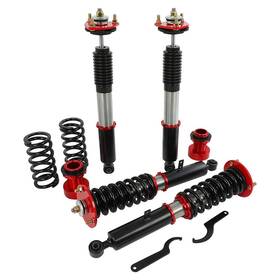 12435142 Luxfineparts Front Rear Coilovers Suspension Kits Fits 201416 Lexus Is250/is350 Strut Adj
