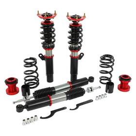 12435144 Luxfineparts Front Rear Coilovers Suspension Kits Fits 2015-2019 Volkswagen Gti Mk7