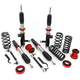 12435151 Luxfineparts Front Rear Coilovers Suspension Kits Fits 2013-15 Chevrolet Malibu Struts