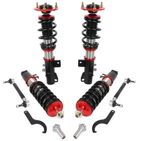 12435152 Luxfineparts Front Rear Coilovers Suspension Kits Fits 2007-2013 Mini Cooper